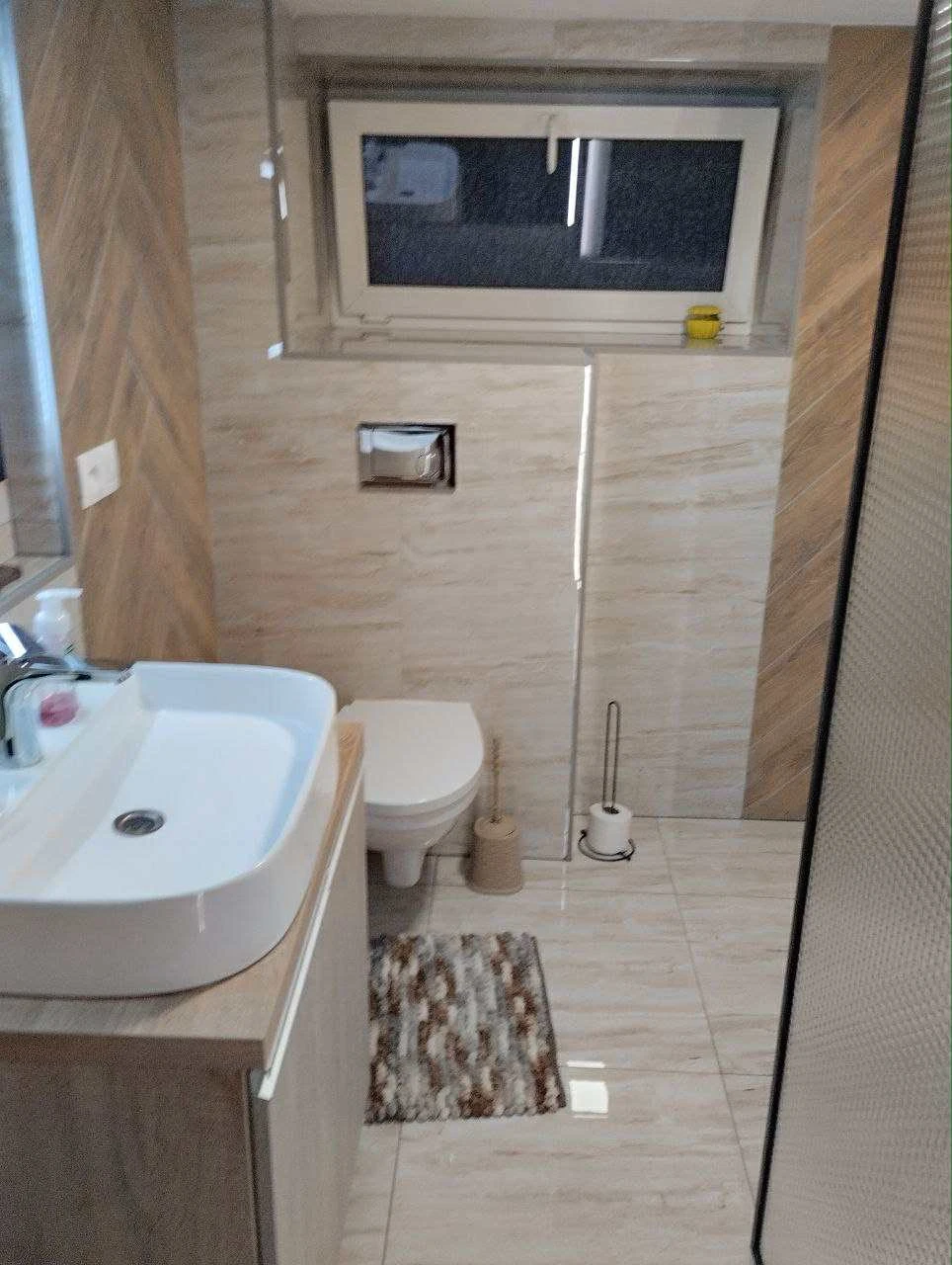 Detail sprchového kúta