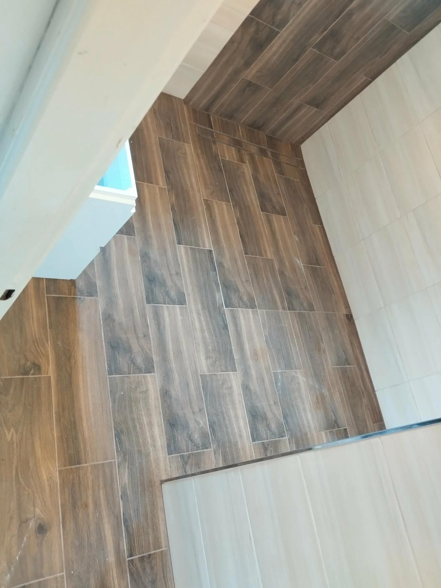 Detail sprchového kúta